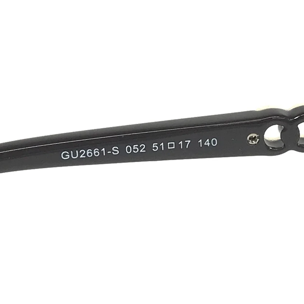 Guess Eyeglasses Frames GU2661-S 052 Brown Tortoise Gold Crystals 51-17-140